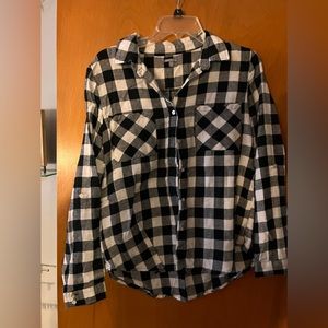 Woman’s flannel shirt